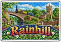 Rainhill mosaic fridge magnet