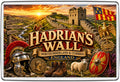 Hadrian's Wall vintage lettering collage fridge magnet